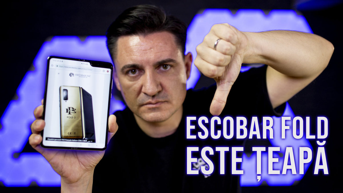 ESCOBAR FOLD ESTE O ȚEAPĂ, UITE DOVADA!