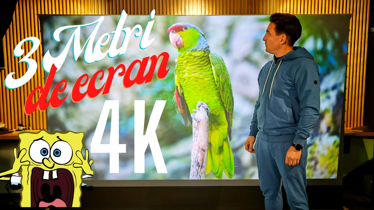 3 METRI DE ECRAN 4K! - PREȚUL TE VA SURPRINDE