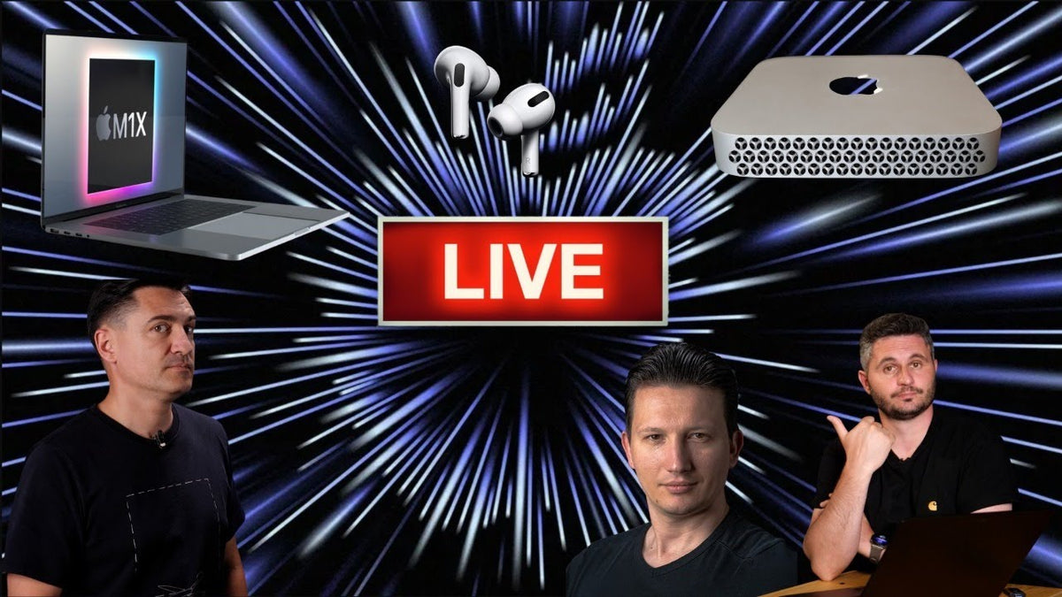 LIVE - APPLE MACBOOK PRO 16 CU M1X, MAC PRO MINI, AIRPODS