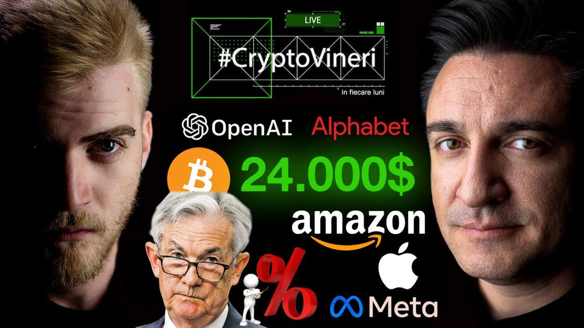​ @CryptoVineri  96 - Bitcoin se lovește de 24k, FED și dobânda cheie, ChatGPT despre Crypto