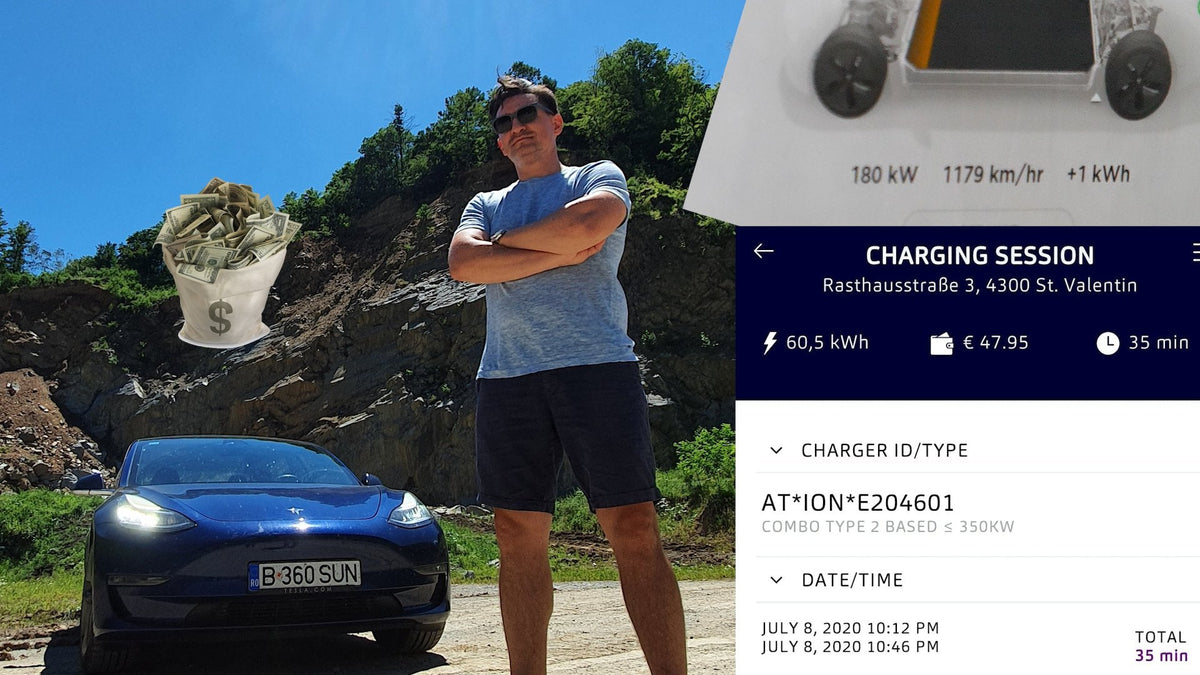 230 de Lei pentru un plin la Tesla