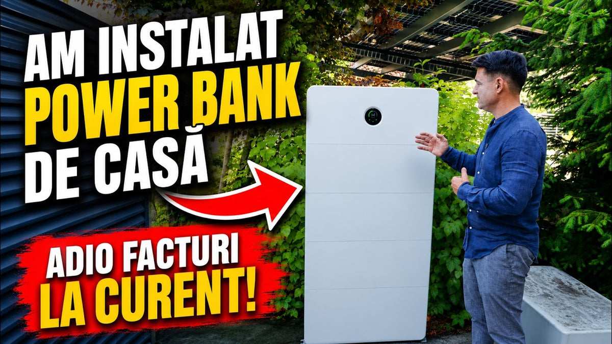 Baterie GoodWe pentru casă: 30 kW, off-grid și adio facturi