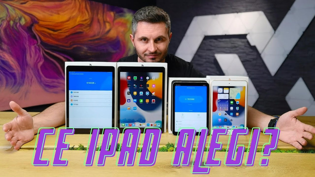 Ce iPad ți se potrivește? - iPad 8 vs iPad 9 vs Mini 5 vs Mini 6