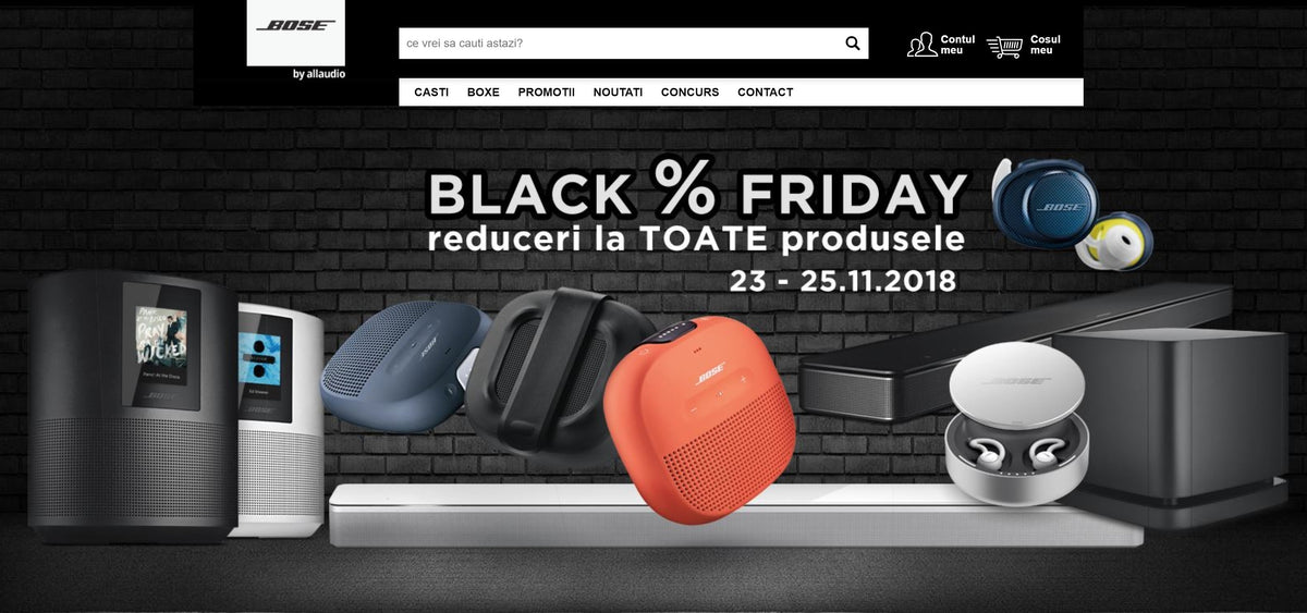 Black Friday la Bose