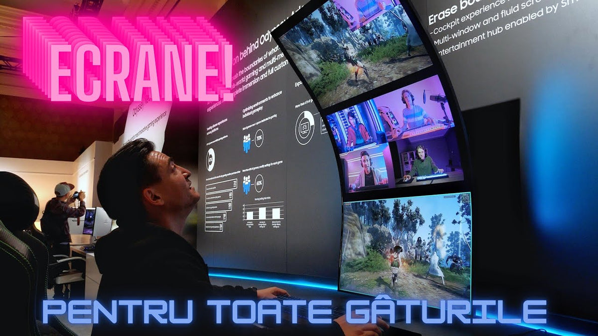 Cele MAI TARI ECRANE din 2022! - Samsung CES 2022
