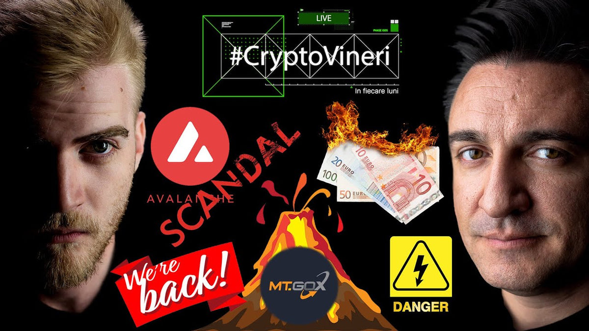 ​ @CryptoVineri  77 - Panică cu 137k BTC de la Mt.GOX, Energia tot mai scumpă și Scandalul $AVAX