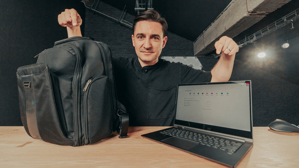 Ce am eu în rucsac. Și pe laptop