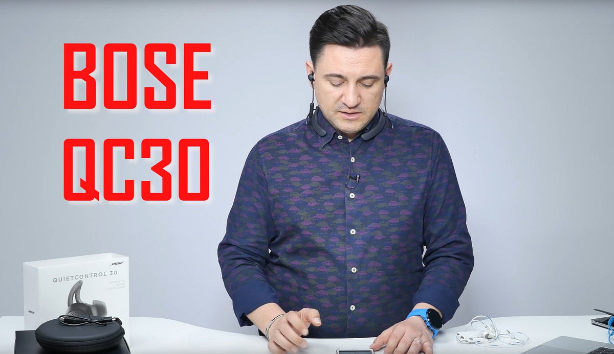 UNBOXING & REVIEW - BOSE QuietControl 30 - Exact ce așteptam