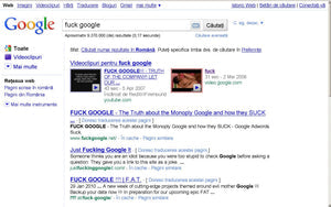 Fuck you, Google!