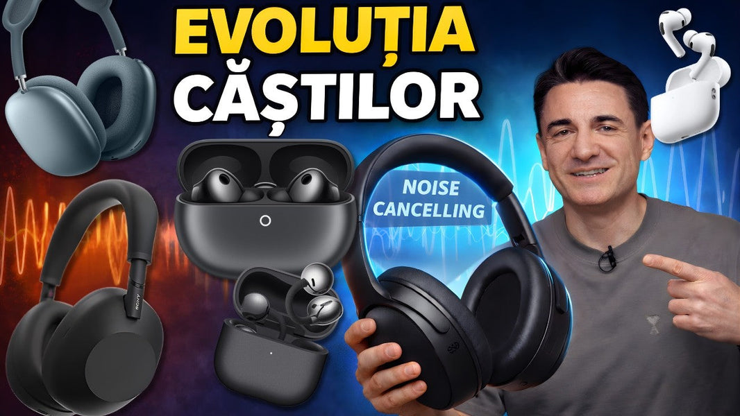 Cele mai bune CĂȘTI cu noise cancelling în 2026!