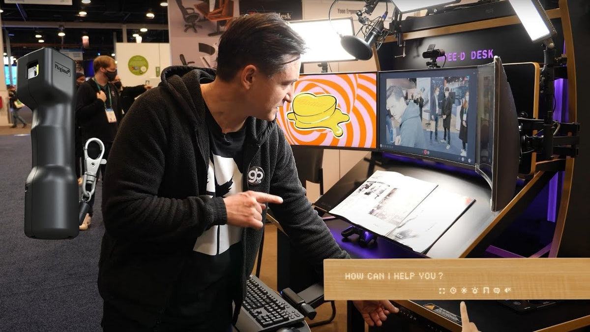 GADGET-URI "TARI" DE LA CES2022 - E05 - PLEGIUM, MUI, YBRUSH, THREE-D DESK