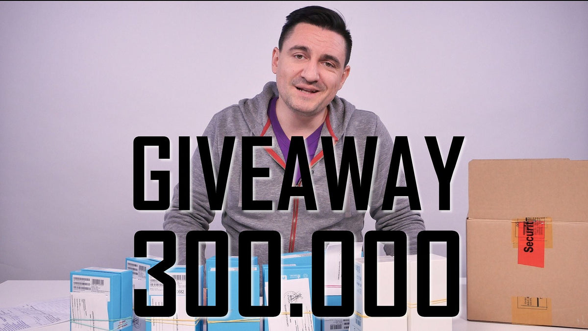 GIVEAWAY 300.000 - Știu că îl așteptați :)