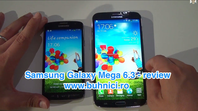 VIDEO Samsung Galaxy Mega 6.3 - phone+tablet=Mega-phablet 