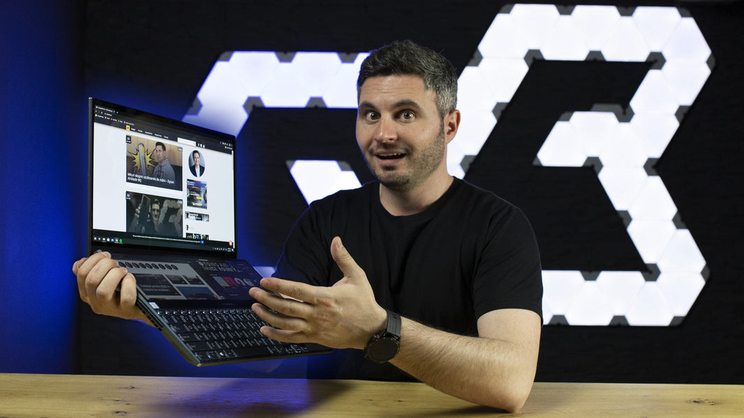 Cel mai tare laptop de grafică, gaming și editare - ASUS ZenBook Pro Duo