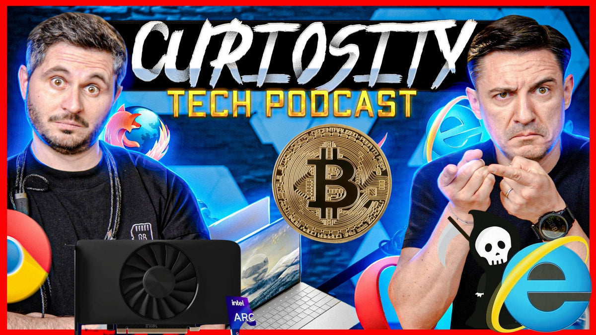 CURIOSITY 126 - BTC la 20K, IExplorer is DEAD, USB-C e OBLIGATORIU, VoiceMod, Photoshop GRATIS