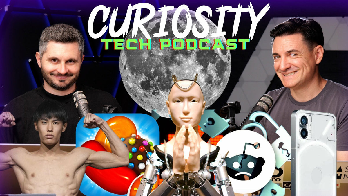 CURIOSITY 176 - SCANDALUL REDDIT, HAOS ÎN JAPONIA, NOTHING PHONE 2, CRIZA DEPPFAKE, PREOTUL CU AI