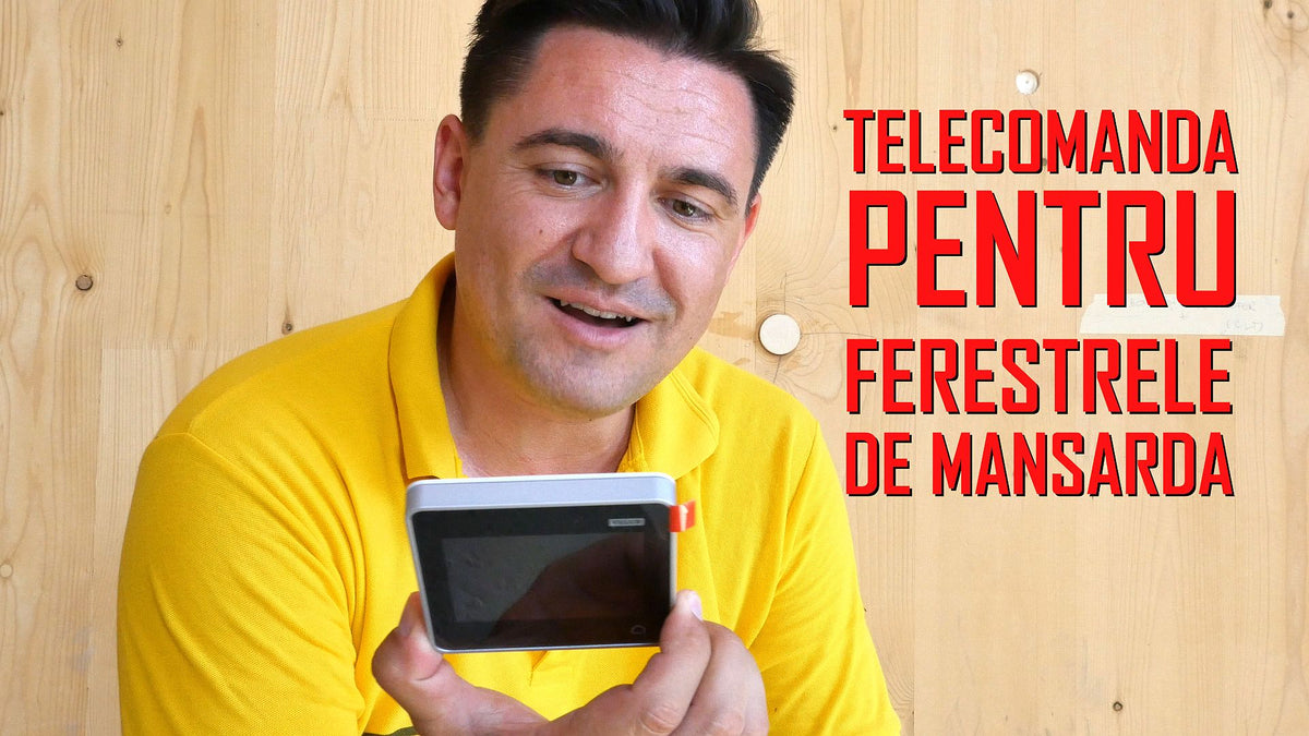 UNBOXING & REVIEW - Cum controlez ferestrele VELUX din telecomandă