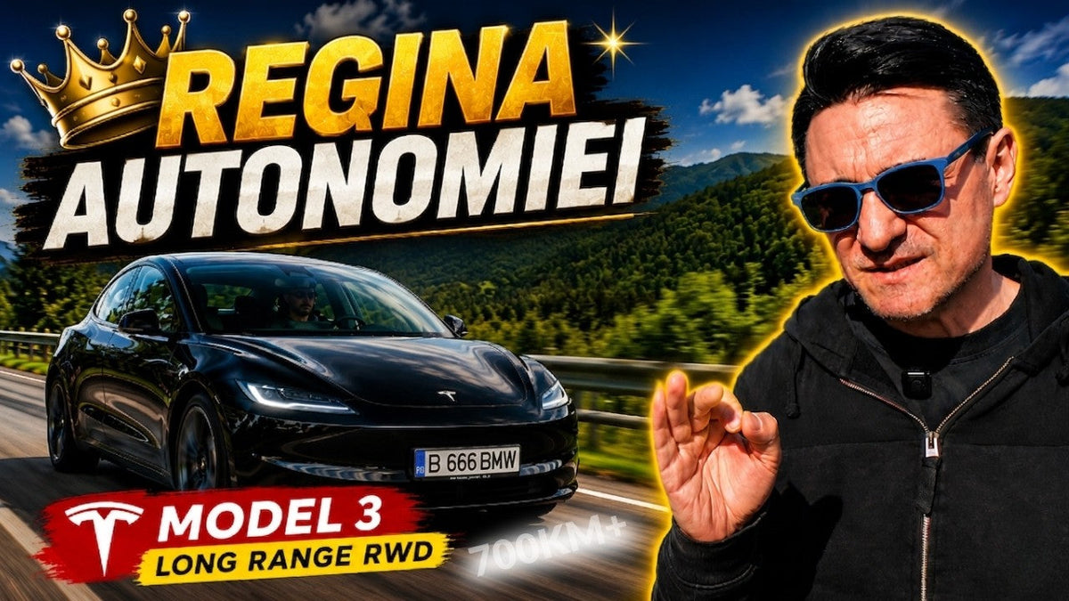 ELECTRICĂ DE NAVETĂ ȘI DRUM LUNG - TESLA MODEL 3 LONG RANGE RWD