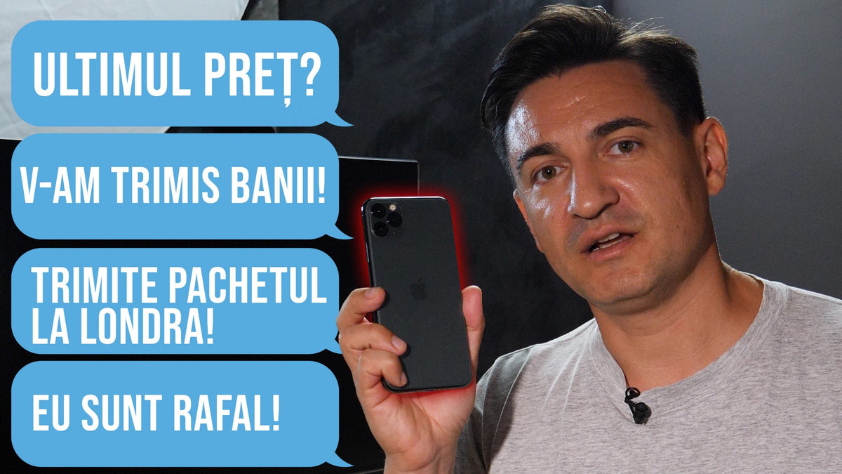 Cum ”era să îmi iau țeapă” cu iPhone