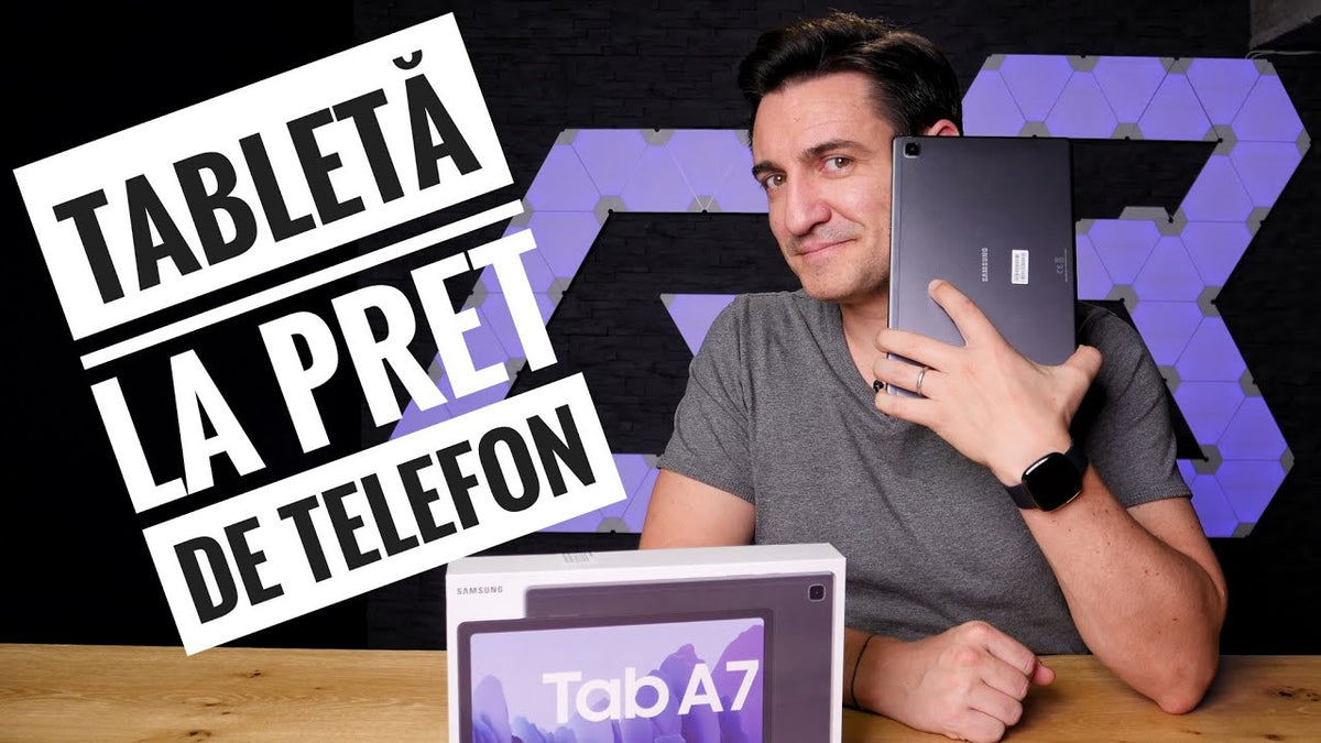 Tabletă cu 4G la preț de telefon de buget