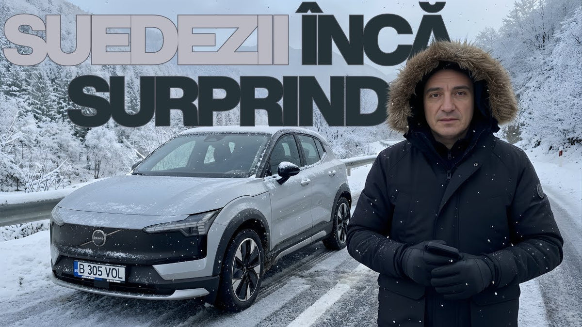 Iute ca un Porsche, mai ieftin decât Tesla! Am testat Volvo EX30 Cross Country