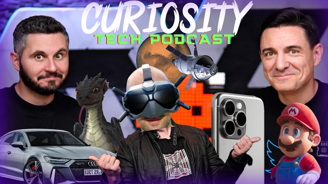 CURIOSITY 150 - IPHONE 15,  VACANȚĂ, SELFIE DIN SPAȚIU, TIMPUL ÎNCETINEȘTE, AI ȘI GADGET-URI HOT