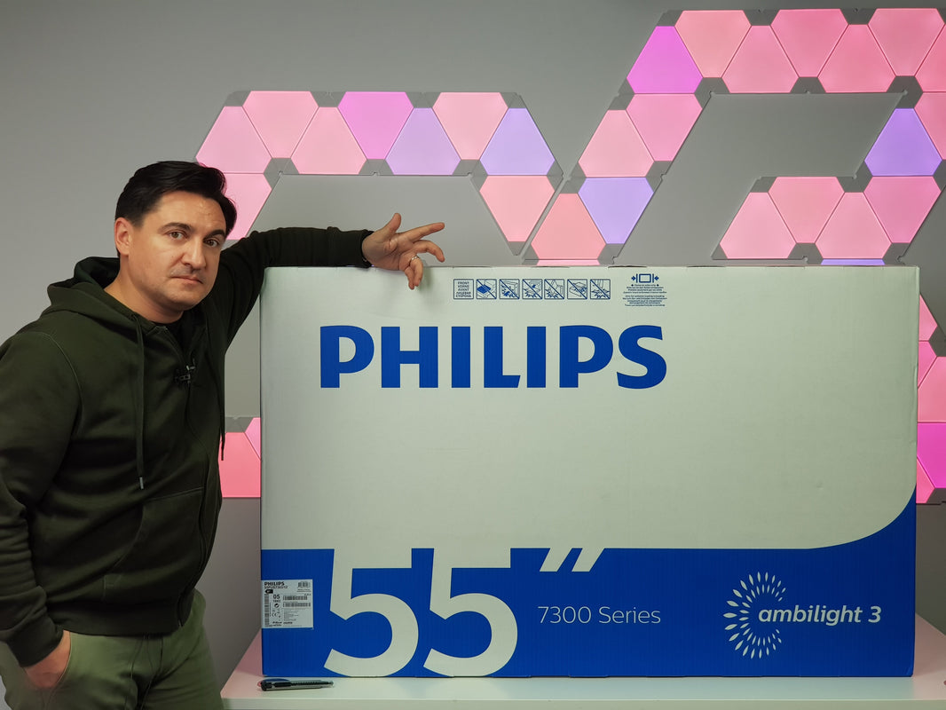 Un LED bun de Black Friday - Philips 55PUS7303/12 - [UNBOXING & REVIEW]
