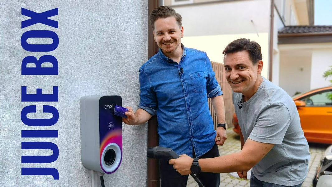 Enel X Juice Box - Stația de încărcare auto pentru acasă