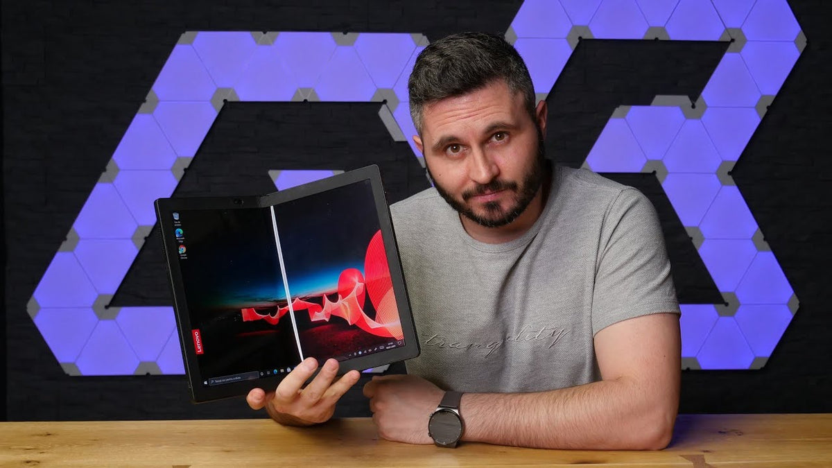 Primul laptop sau tabletă pliabilă - Lenovo Thinkpad X1 Fold