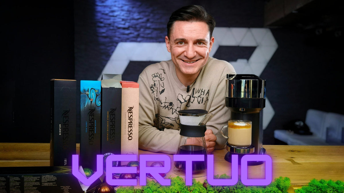 O CAPSULĂ = O CARAFĂ DE CAFEA BUNĂ - NESPRESSO VERTUO NEXT