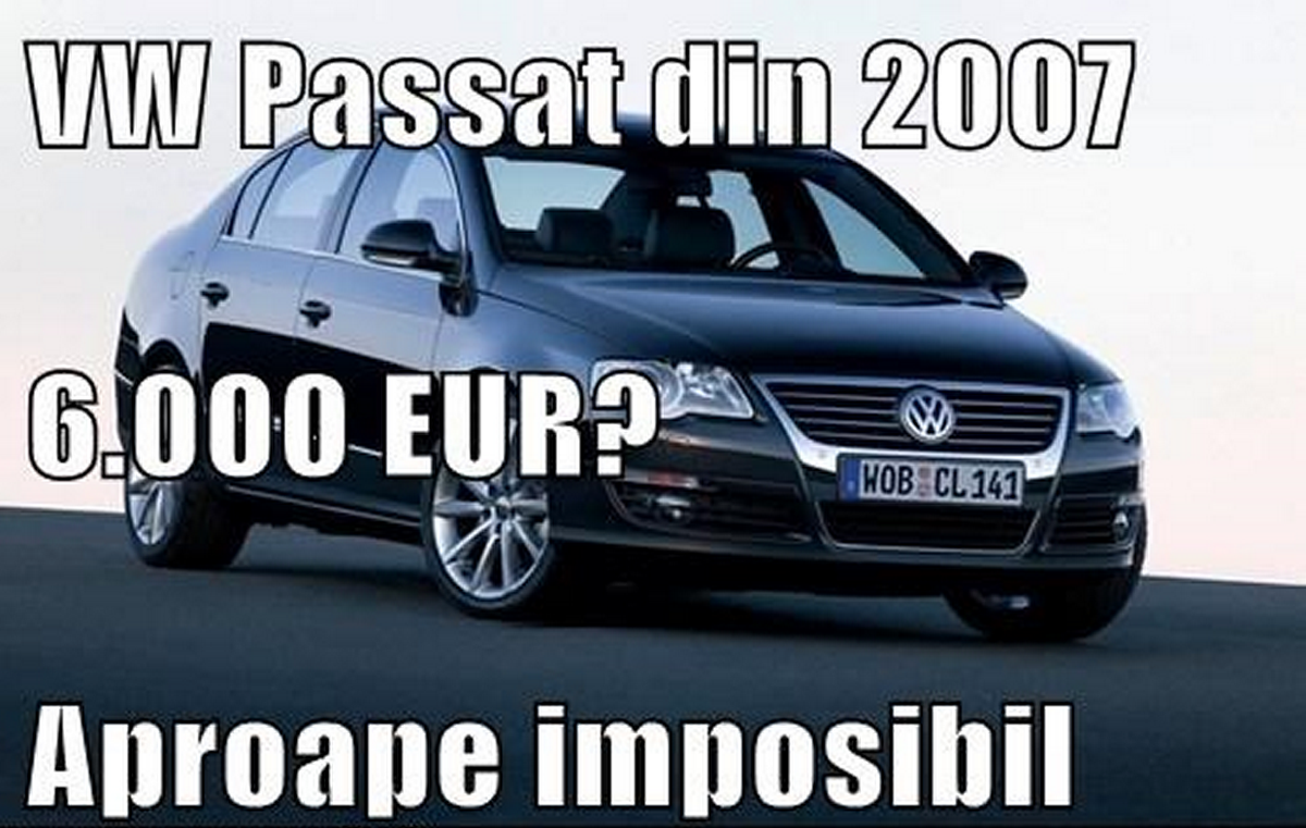 Sfaturi de achizitie - VW Passat la 6.000 EUR