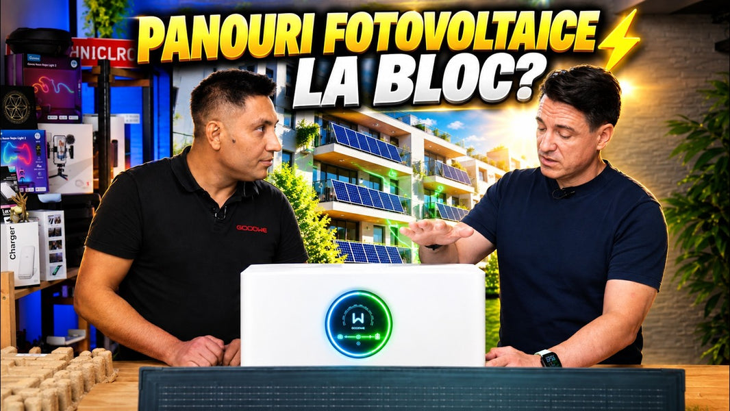 Panouri solare la bloc: kitul de balcon care intră în priză