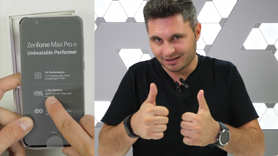 Asus Zenfone Max Pro M1 - Baterie de 5000 mAh, atât! [UNBOXING & REVIEW]