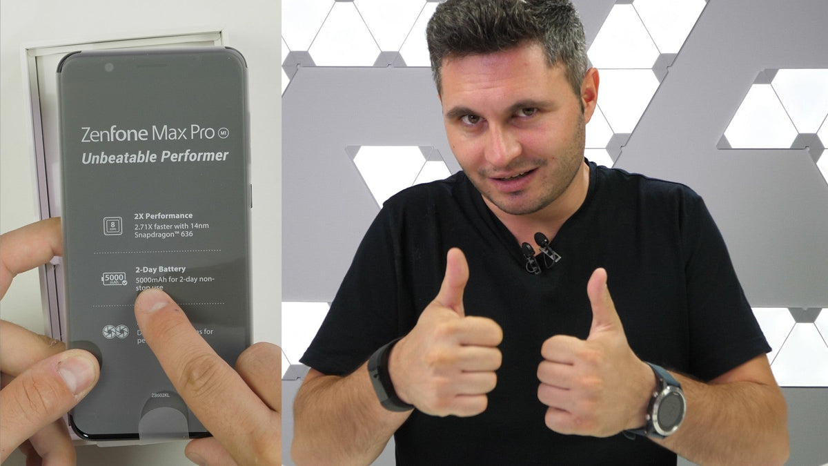 Asus Zenfone Max Pro M1 - Baterie de 5000 mAh, atât! [UNBOXING & REVIEW]