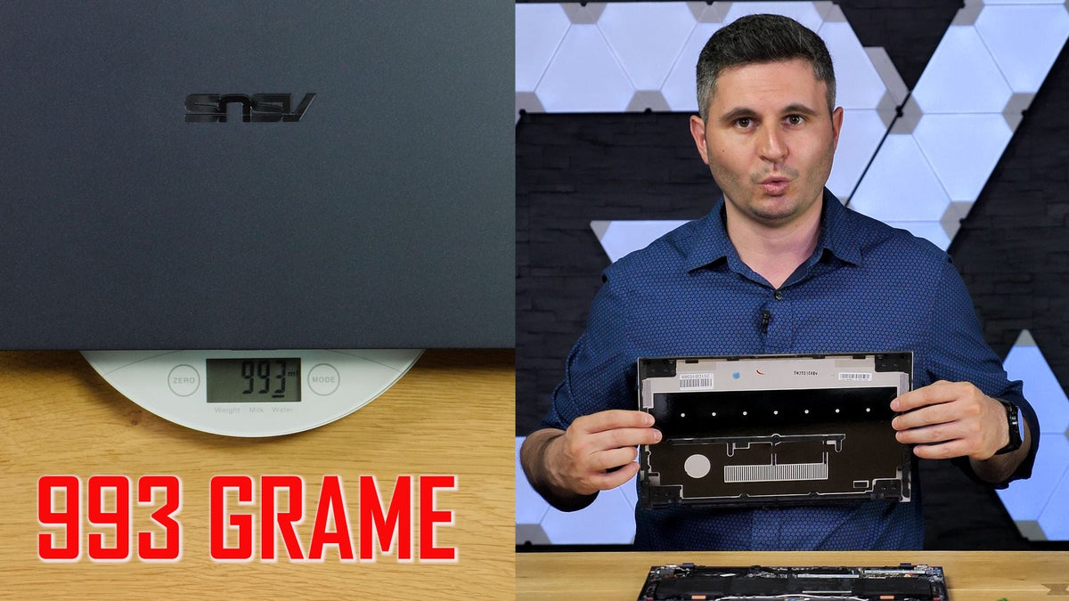993 grame pentru un laptop? - ASUS Expert Book