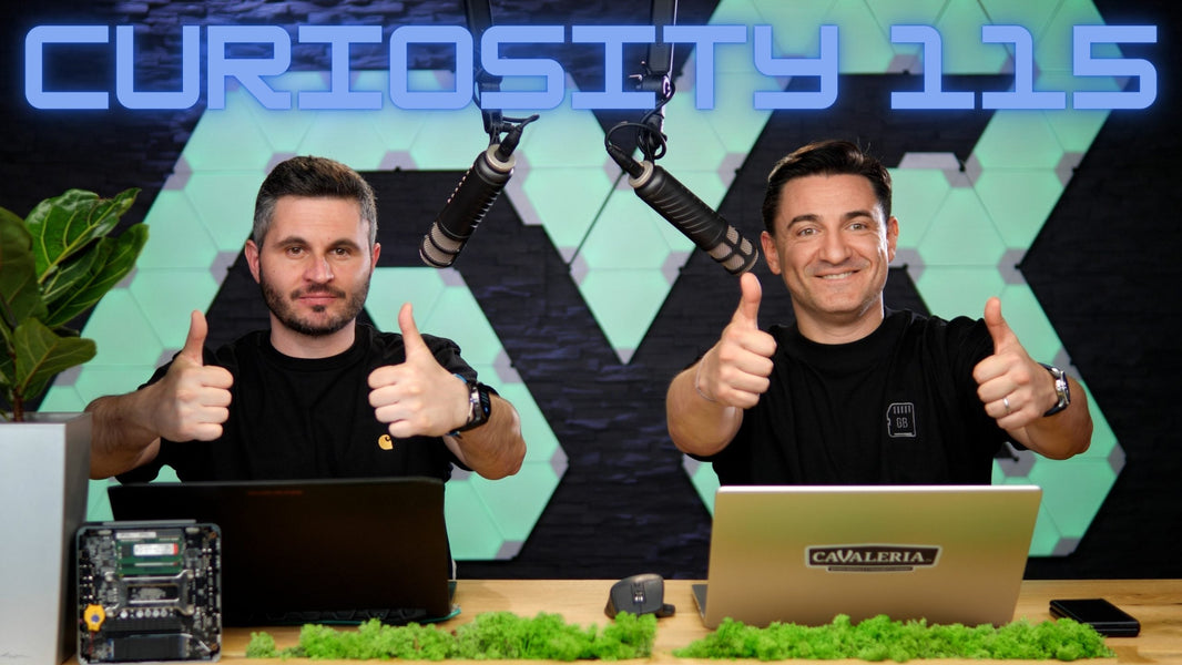 CURIOSITY 115 - Căști cu purificare, Buletin pe Telefon, Robotul lui Musk, GPU Intel + Reduceri