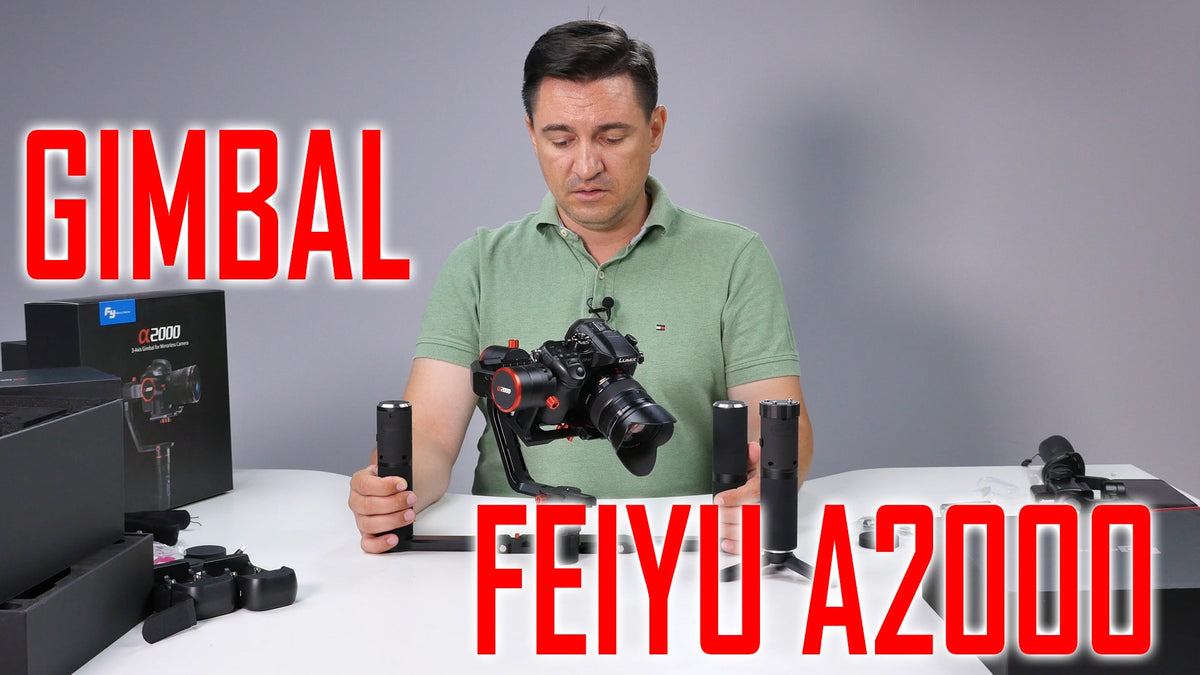 UNBOXING & REVIEW - FEIYUTECH A2000 - Stabilizare extremă pentru camere mici