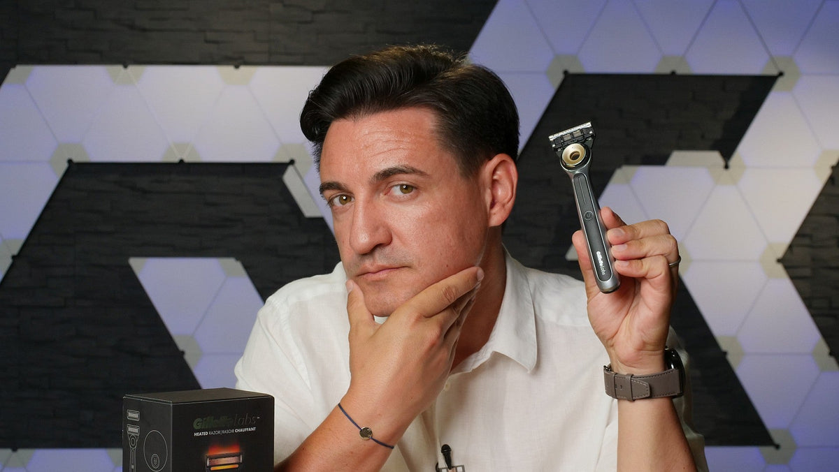 De ce mă bărbieresc atât de des - GILLETTE HEATED RAZOR #ad
