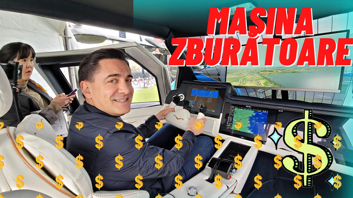 Am testat MAȘINA ZBURĂTOARE. CÂT COSTĂ?