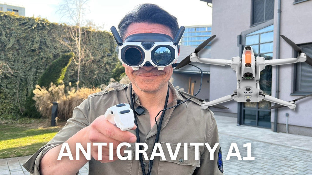 Antigravity A1 review: drona de 249 g cu cameră 360 și filmare 8K