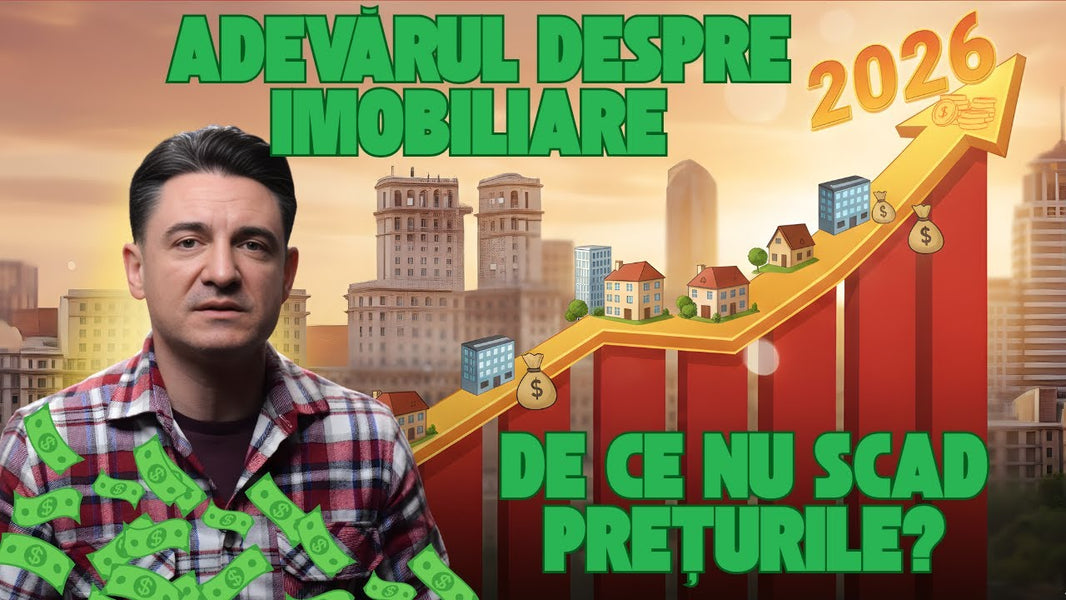 Bani puțini, case tot mai scumpe! Când pică piața imobiliară?