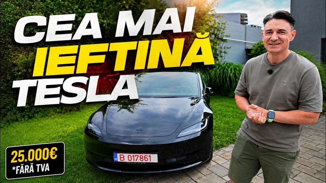 Tesla Model 3 Standard: cea mai ieftină Tesla merită 25.000€?