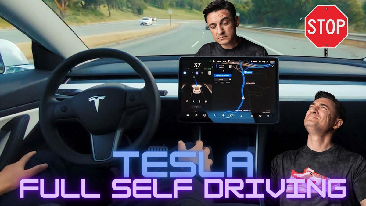 Aproape ”ACCIDENT” cu TESLA Full Self Driving În LAS VEGAS - Nu Este Perfect