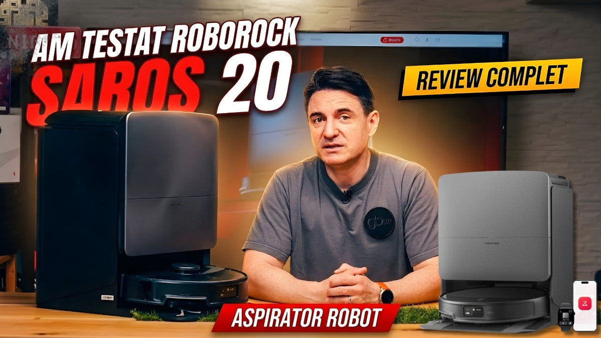 Roborock Saros 20: cel mai bun robot aspirator din 2026