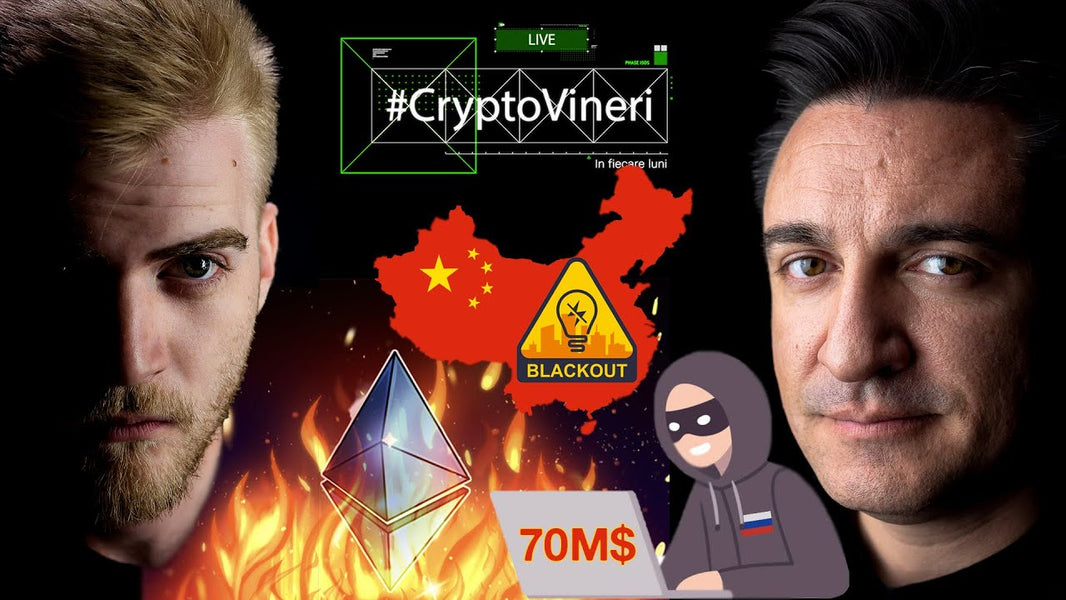 #CryptoVineri 27 - Hackerii ruși cer 70 MILIOANE $, Criză de energie în China și ETH începe să ardă