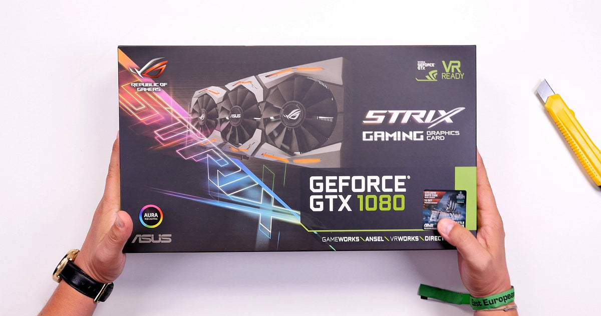 UNBOXING & REVIEW - ASUS STRIX GTX 1080 - Ajutorul de nădejde la editare 4K