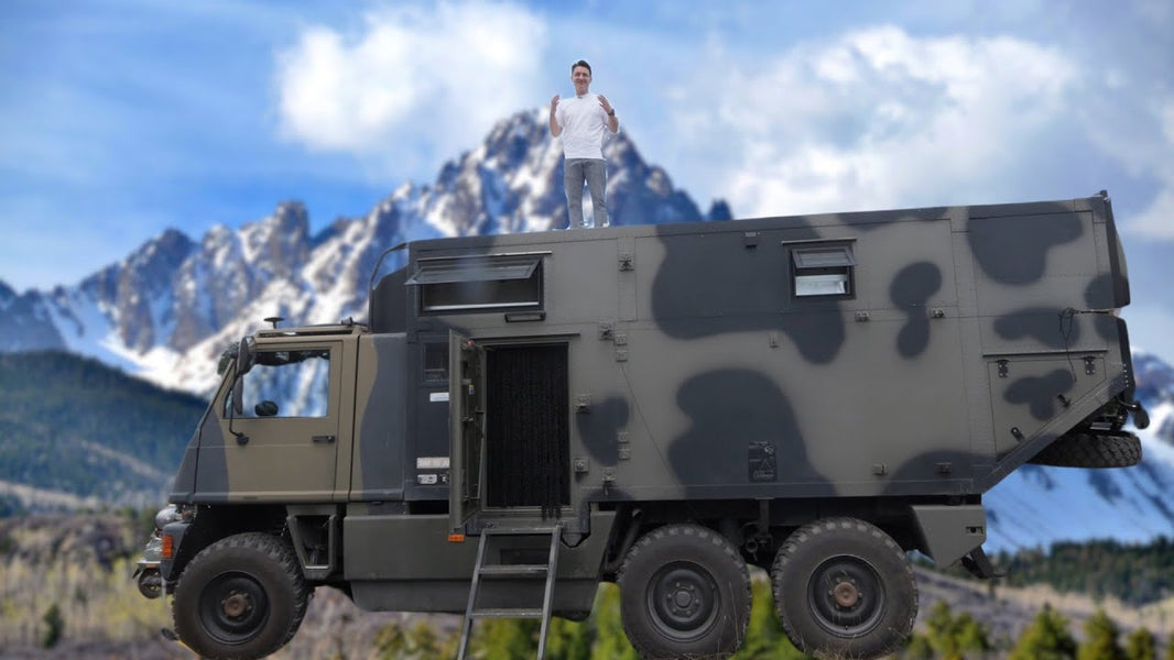 Case pe roți care ajung oriunde: tur Camper Van Fest