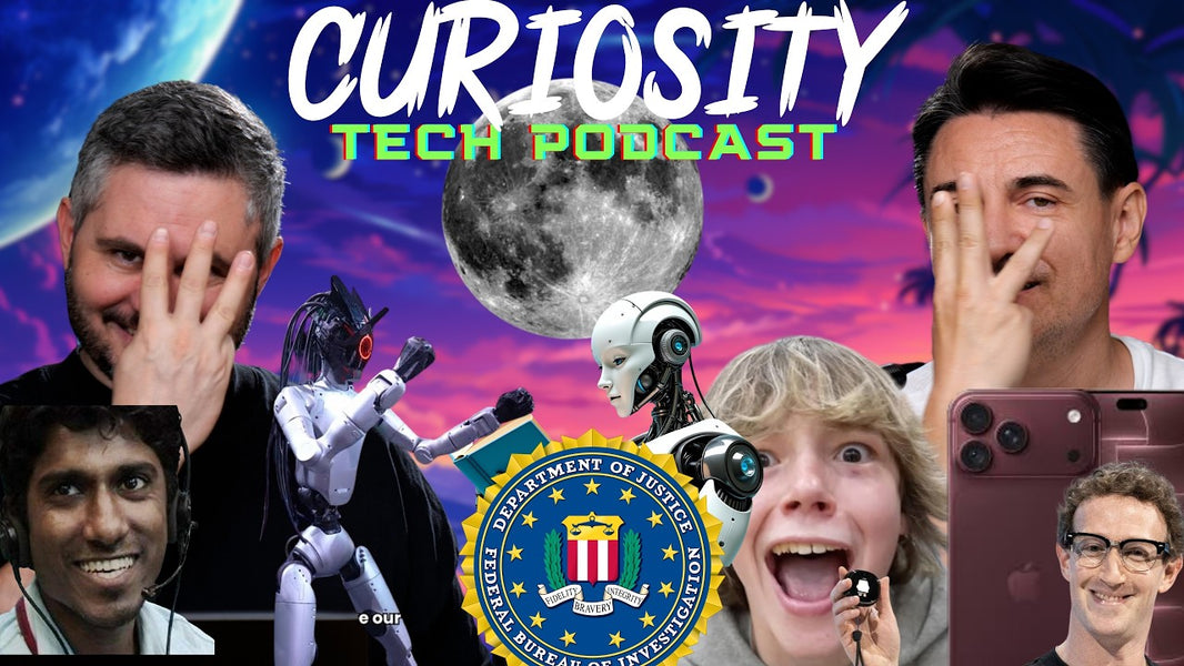 George Buhnici și Radu în studioul #CURIOSITY 345, discutând despre Mac Studio, iPhone 18 Pro și agenți AI
