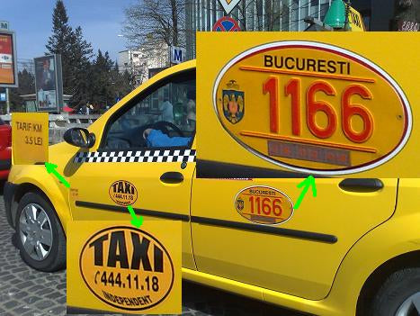 Cum recunoşti un taxi pirat!