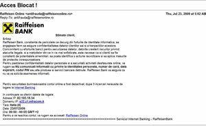 Țeapă în numele băncii. Azi Raiffeisen!